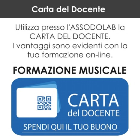 La formazione musicale con la carta del docente